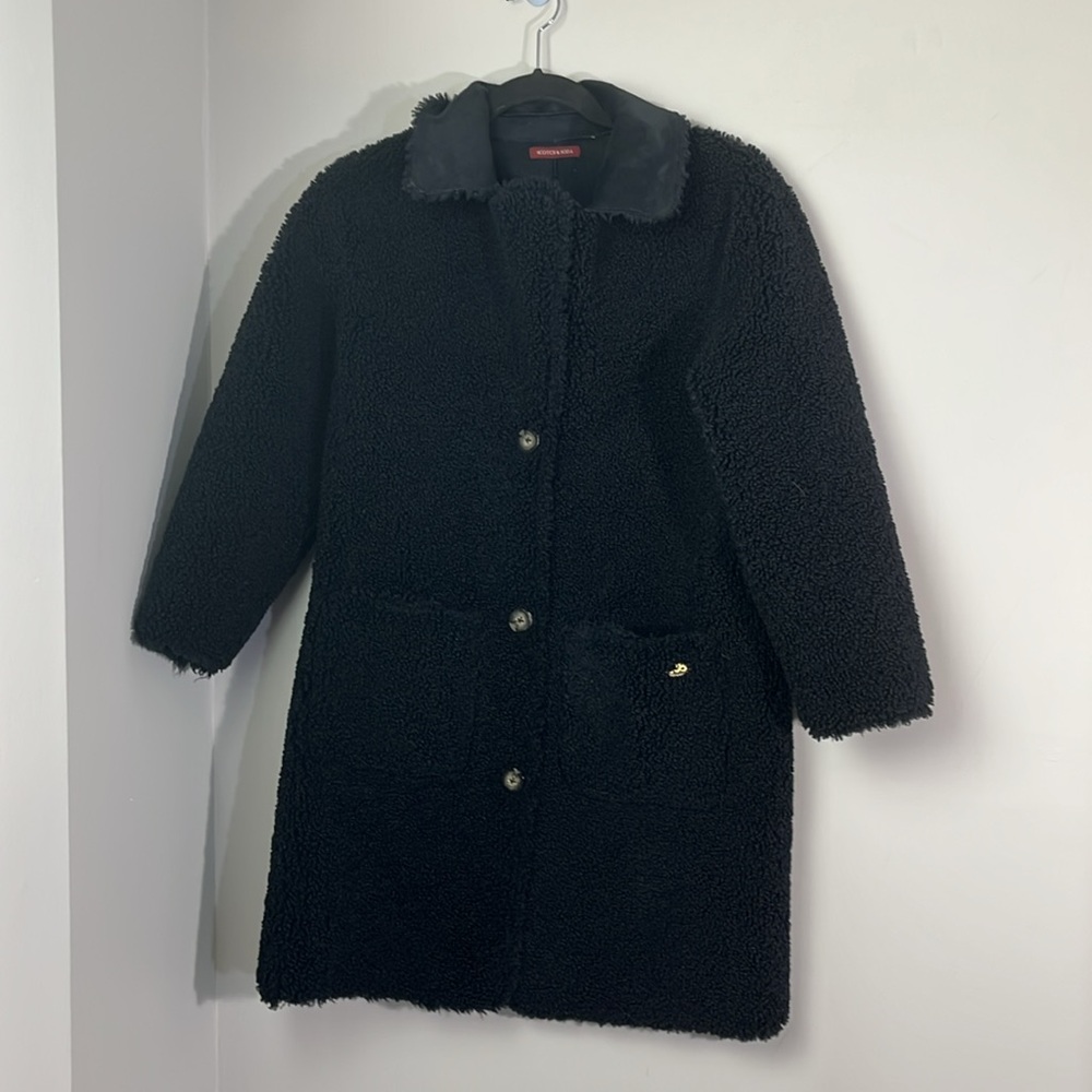 Scotch & Soda reversible teddy coat